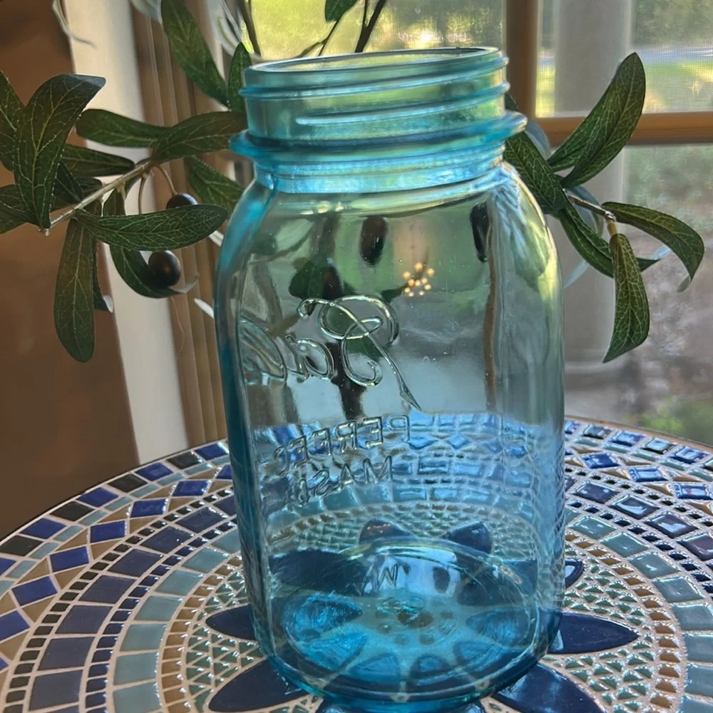 Ball Vintage Blue (1923-1933) Perfect Mason Regular Mouth Quart